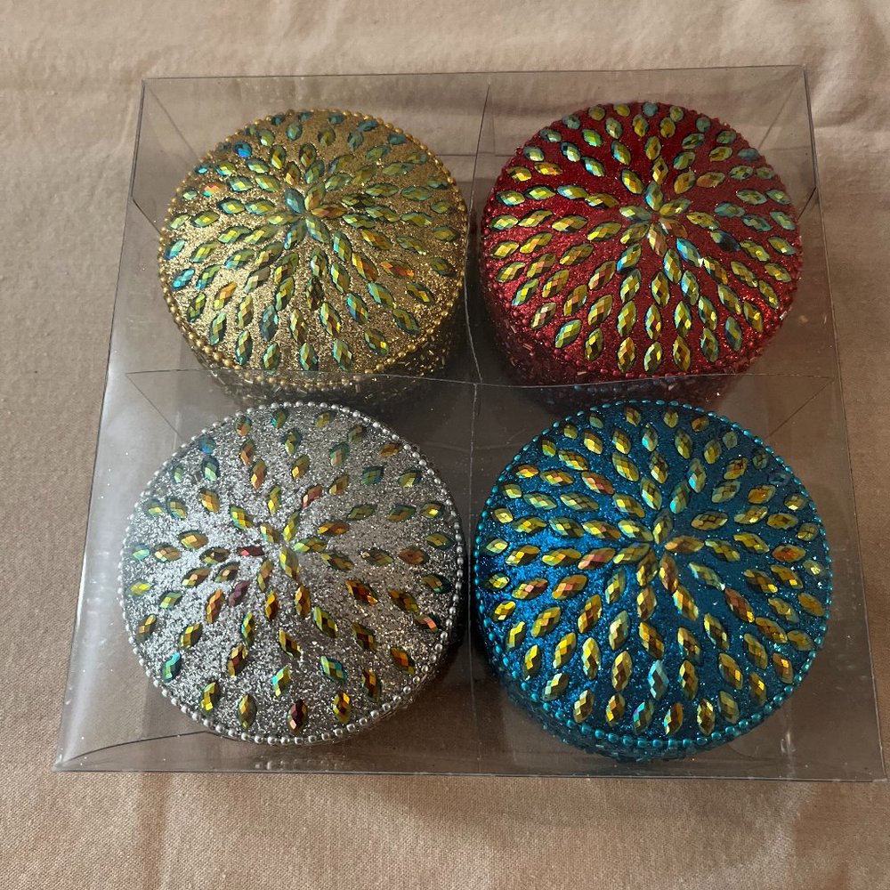 Trinket boxes – set of 4
